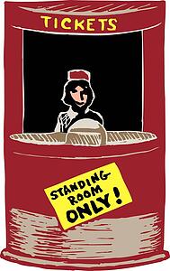 standing room only