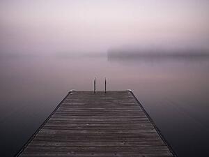 Lake of the Woods, Ontario, Canada, A dock on the water