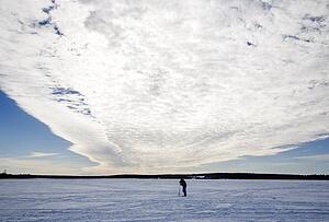 Ice fishing