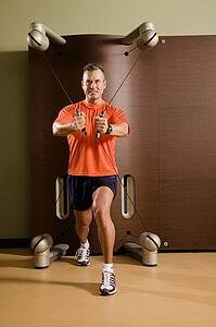 Man working out