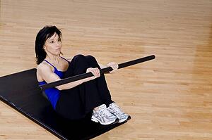 Woman working out