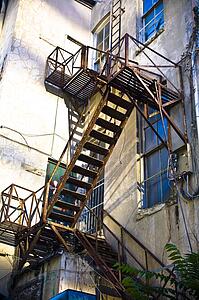 Exit staircase