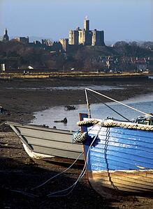 Warkworth Castle, Amble, Northumberland, England