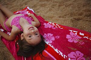 Girl on the beach