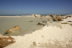 Sandy beach, Noord Hoek, South Africa