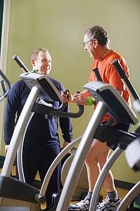 Men at the gym