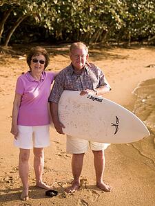 Couple on the beach