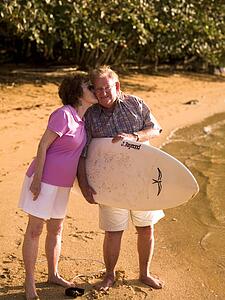 Couple on the beach