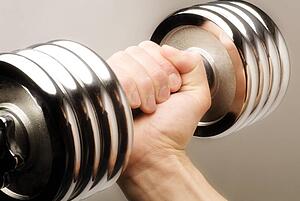 Lifting weights