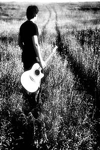 Man with guitar