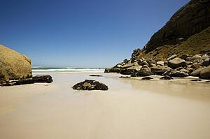 An inlet along the coast, South Africa