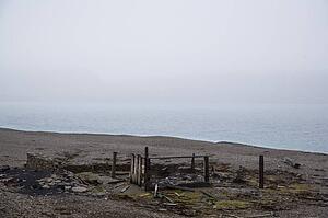 Remains of the Northumberland House, Sir John Franklin Expedition, Nunavut, Canada