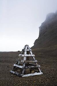 Remains of settlement of Sir John Franklin, Nunavut, Canada