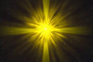 Yellow starburst
