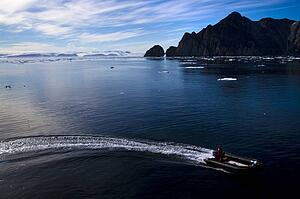 Boat on water
