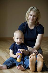 Mother and son
