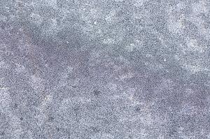Frost on car window
