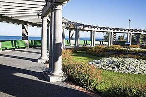Soundshell garden, Napier, New Zealand