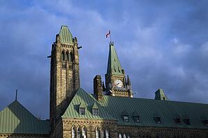Parliament buildings, Peace Tower, Ottawa, Ontario, Canada