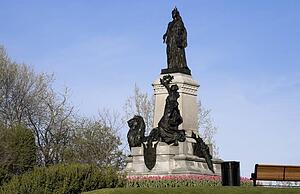 Statue of Queen Victoria, parliament grounds, Ottawa, Ontario, Canada 