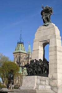 The National War Memorial, Parliament grounds, Ottawa, Ontario, Canada