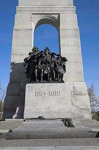 The National War Memorial, Parliament grounds, Ottawa, Ontario, Canada