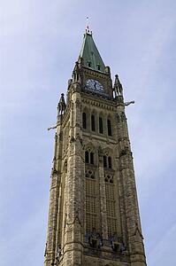 Peace Tower, Parliament building, Ottawa, Ontario, Canada