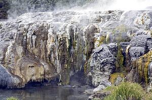 Geomorphic hot pools in Rotorua, New Zealand