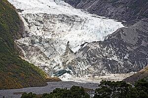Franz Josef glacier, New Zealand