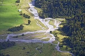 The countryside in New Zealand