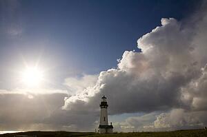 Yaquina Head Lighthouse, Oregon Coast, USA
