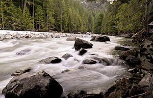 Nairn Falls, Whistler, British Columbia, Canada 