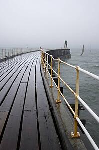 Whitby, North Yorkshire, England, Pier