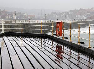 Whitby, North Yorkshire, England, Pier