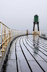 Whitby, North Yorkshire, England, Pier
