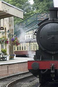 A Train At The Station