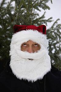 Man dressed as Santa Claus 