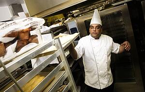 Baker in the kitchen