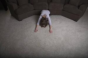 Praying woman