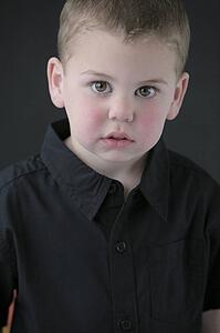 Portrait of little boy