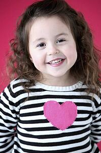 Portrait of young girl