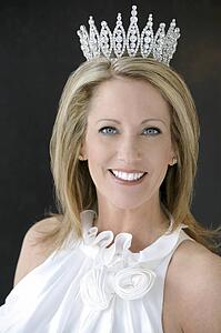 Beauty queen with crown