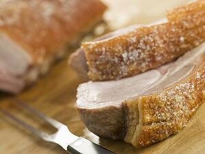 Roast Loin of Pork with Crispy Crackling