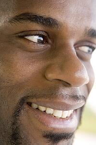 Head shot of man smiling