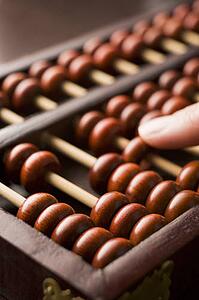 Close-Up Of Abacus