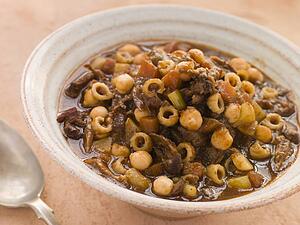 Oxtail and Chickpea Winter Soup