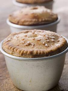 Black Truffled Pork and Pistachio Pies