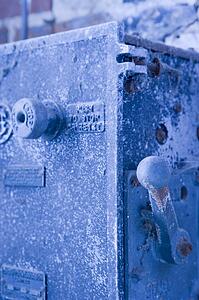 Old Fashioned Decayed Meter Box