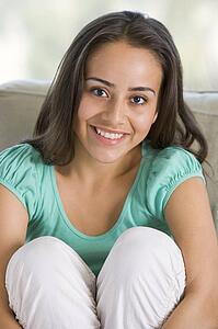 Portrait Of Teenage Girl 