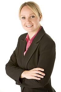 Businesswoman With Her Arms Folded 